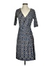 Mlle Gabrielle Print Blue Casual Dress Size S - photo 1