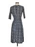 Mlle Gabrielle Print Blue Casual Dress Size S - photo 2