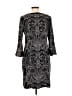 Sandra Darren Paisley Black Cocktail Dress Size 10 (petite) - photo 2