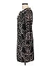 Sandra Darren Paisley Black Cocktail Dress Size 10 (petite) - photo 5