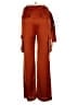 Pinko 100% Polyester Orange Casual Pants Size 6 - photo 2