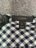 J.Crew Checkered-gingham Blue Long Sleeve Button-Down Shirt Size 4 - photo 7