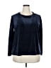 Chico's Blue Pullover Sweater Size XXL (4) - photo 1