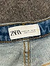 Zara Hearts Blue Jeans Size 8 - photo 6