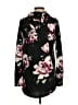 Lularoe Floral Black Cardigan Size S - photo 2
