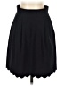 Club Monaco 100% Polyester Solid Black Blue Formal Skirt Size 4 - photo 1