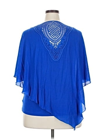 AB Studio Short Sleeve Blouse (view 2)