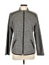 Chico's Houndstooth Gray Jacket Size Lg (2) - photo 1