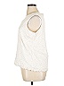 N Touch Ivory Sleeveless Blouse Size XL - photo 5