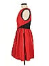 Prabal Gurung for Target Color Block Red Cocktail Dress Size 12 - photo 5