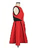 Prabal Gurung for Target Color Block Red Cocktail Dress Size 12 - photo 4