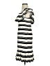 Halston Heritage 100% Polyester Stripes Ivory Casual Dress Size 0 - photo 5