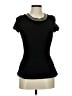 Banana Republic Black Short Sleeve Top Size 6 - photo 1