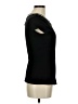 Banana Republic Black Short Sleeve Top Size 6 - photo 4