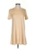 BCBGeneration Solid Tan Casual Dress Size XXS - photo 1