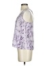 Assorted Brands 100% Silk Snake Print Purple Sleeveless Silk Top Size XS - photo 5