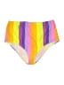 Torrid Color Block Yellow Pink Swimsuit Bottoms Size Med Plus (00) - photo 1