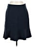 Ann Taylor Solid Blue Formal Skirt Size 4 - photo 1