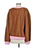 Maeve Color Block Brown Pullover Sweater Size XXS - photo 2