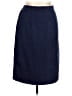 Leslie Fay Solid Blue Formal Skirt Size 16 - photo 1