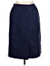 Leslie Fay Solid Blue Formal Skirt Size 16 - photo 2