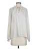 Hope & Harlow 100% Polyester Ivory Long Sleeve Blouse Size S - photo 1