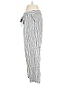 Soft Surroundings 100% Linen Stripes Silver Linen Pants Size XXS (estimated) - photo 5