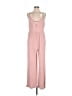 SO Solid Pink Jumpsuit Size XL - photo 1