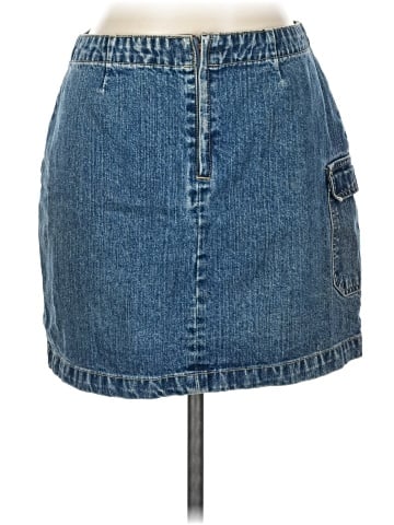 Xhilaration Denim Skirt (view 1)