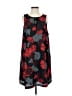 Kensie 100% Polyester Floral Black Casual Dress Size S (estimated) - photo 1
