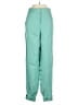 Tibi Color Block Teal Casual Pants Size 0 - photo 1