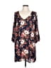 Lulus 100% Polyester Floral Blue Casual Dress Size L - photo 1