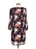 Lulus 100% Polyester Floral Blue Casual Dress Size L - photo 2