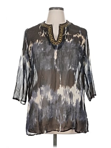 Grace Elements 3/4 Sleeve Blouse (view 1)