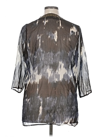 Grace Elements 3/4 Sleeve Blouse (view 2)