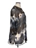 Grace Elements 100% Polyester Gray 3/4 Sleeve Blouse Size XL - photo 4