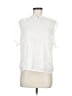 Chicwish 100% Polyester White Ivory Short Sleeve Blouse Size M (estimated) - photo 1