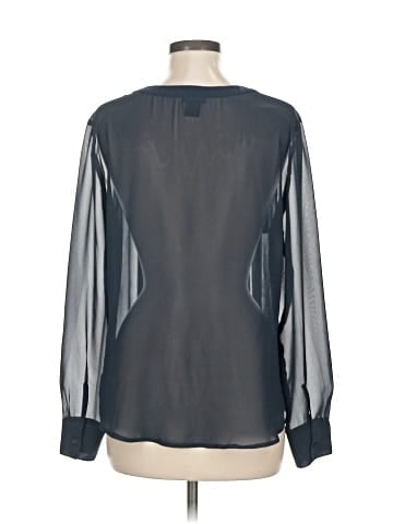 Ann Taylor Factory Long Sleeve Blouse (view 2)