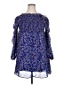 BCBG Paris 100% Polyester Paisley Blue Cocktail Dress Size XL - photo 1