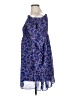 BCBG Paris 100% Polyester Paisley Blue Cocktail Dress Size XL - photo 5