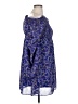 BCBG Paris 100% Polyester Paisley Blue Cocktail Dress Size XL - photo 4