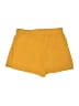 Primark 100% Viscose Solid Yellow Shorts Size 10 - photo 2