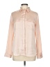 Ann Taylor LOFT 100% Polyester Color Block Pink Long Sleeve Blouse Size M - photo 1