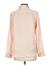 Ann Taylor LOFT 100% Polyester Color Block Pink Long Sleeve Blouse Size M - photo 2