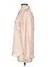 Ann Taylor LOFT 100% Polyester Color Block Pink Long Sleeve Blouse Size M - photo 5