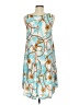 Assorted Brands Print Blue Casual Dress One size - photo 2