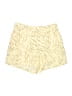 Carolina Belle Animal Print Ivory Shorts Size 10 - photo 1