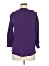 Ava James Purple 3/4 Sleeve Blouse Size M - photo 1