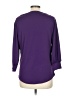 Ava James Purple 3/4 Sleeve Blouse Size M - photo 2