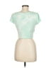 rue21 Green Short Sleeve Top Size M - photo 2